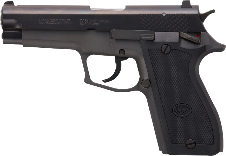 Daewoo K5 — Semi-automatic Pistol featured in Gun Guesser