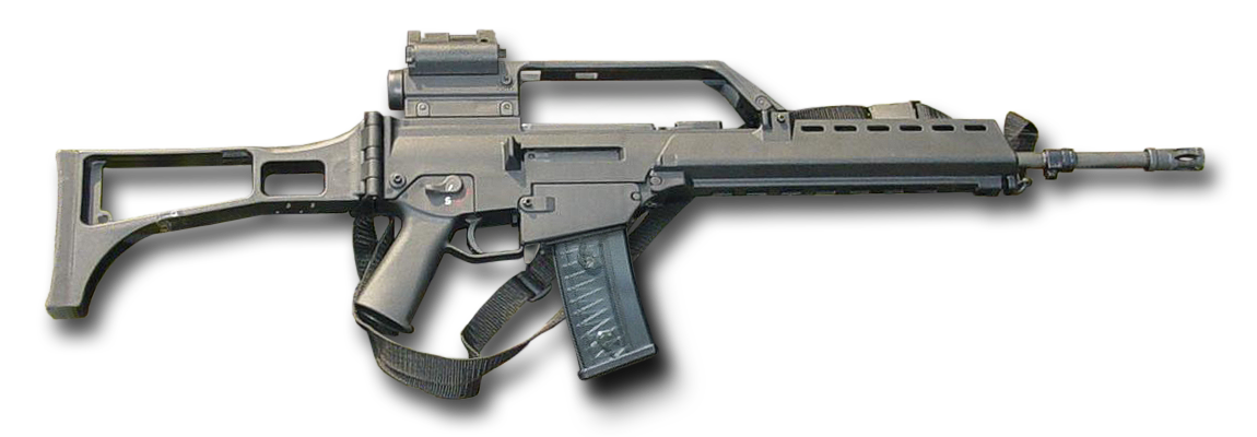 HK G36E — Assault Rifle featured in Gun Guesser