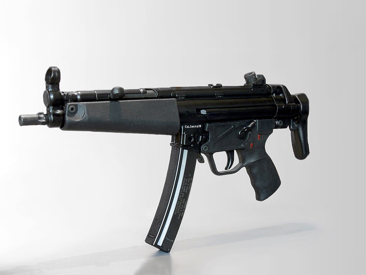 HK MP5K — Submachine Gun featured in Gun Guesser