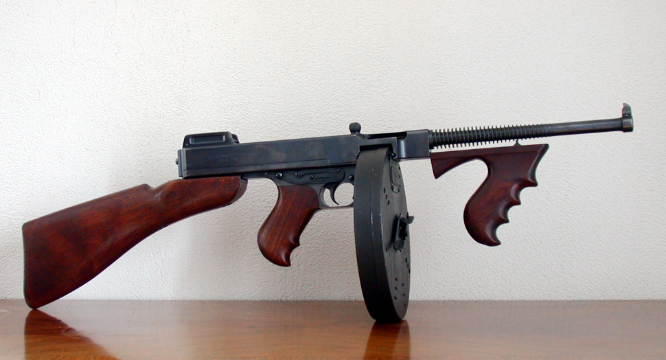M1A1 Thompson — Submachine Gun featured in Gun Guesser