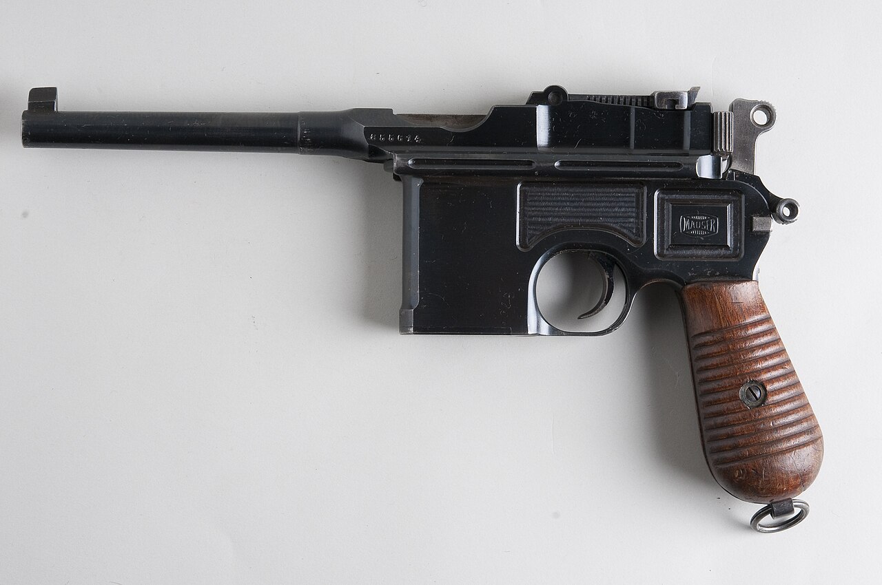 Mauser C96 — Semi-automatic Pistol featured in Gun Guesser