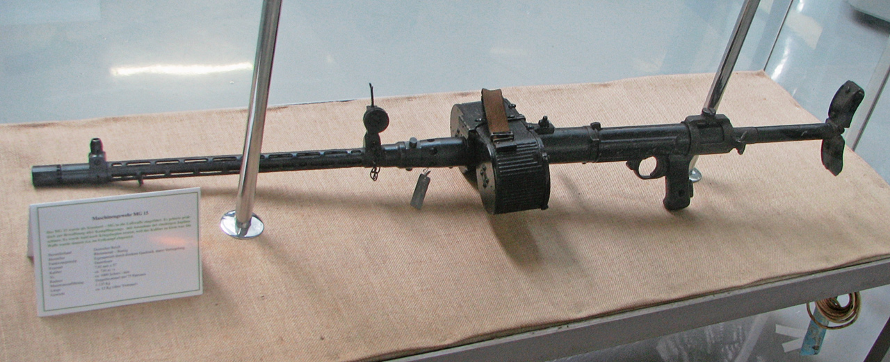 MG 15 — Machine Gun featured in Gun Guesser