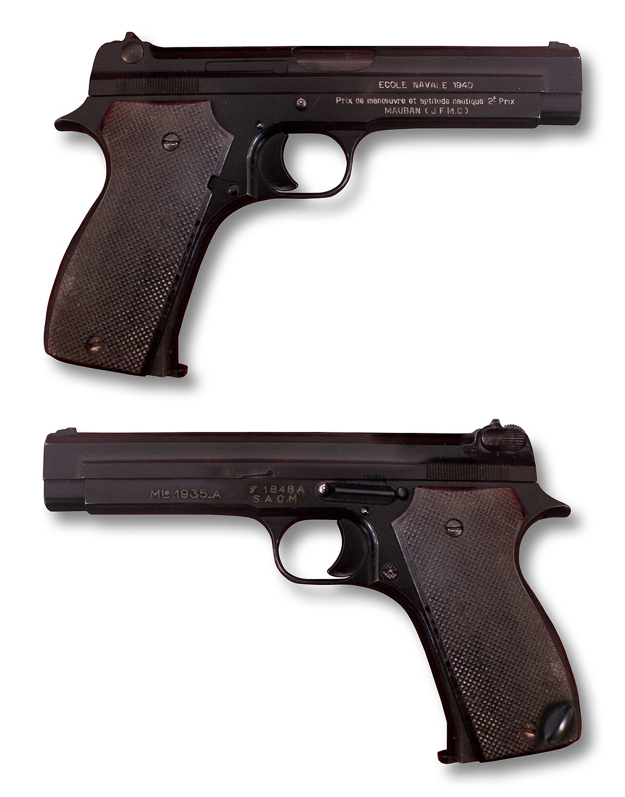 Pistolet automatique modele 1935A — Pistol featured in Gun Guesser