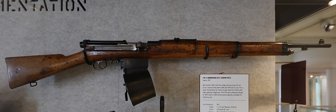 Mondragón Rifle — Semi-Automatic Rifle