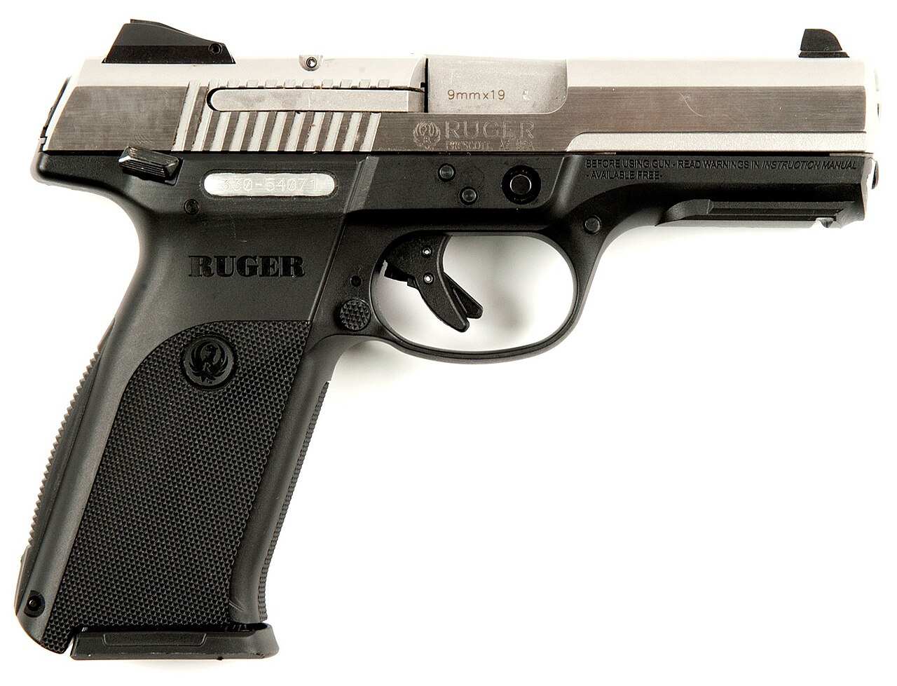 Ruger SR9 — Semi-automatic Pistol featured in Gun Guesser