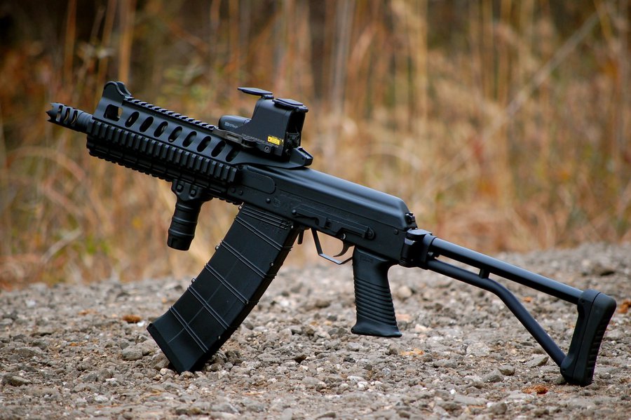 Saiga-12 — Shotgun featured in Gun Guesser