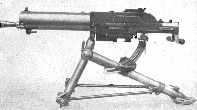 Schwarzlose MG M.07/12 — Machine Gun