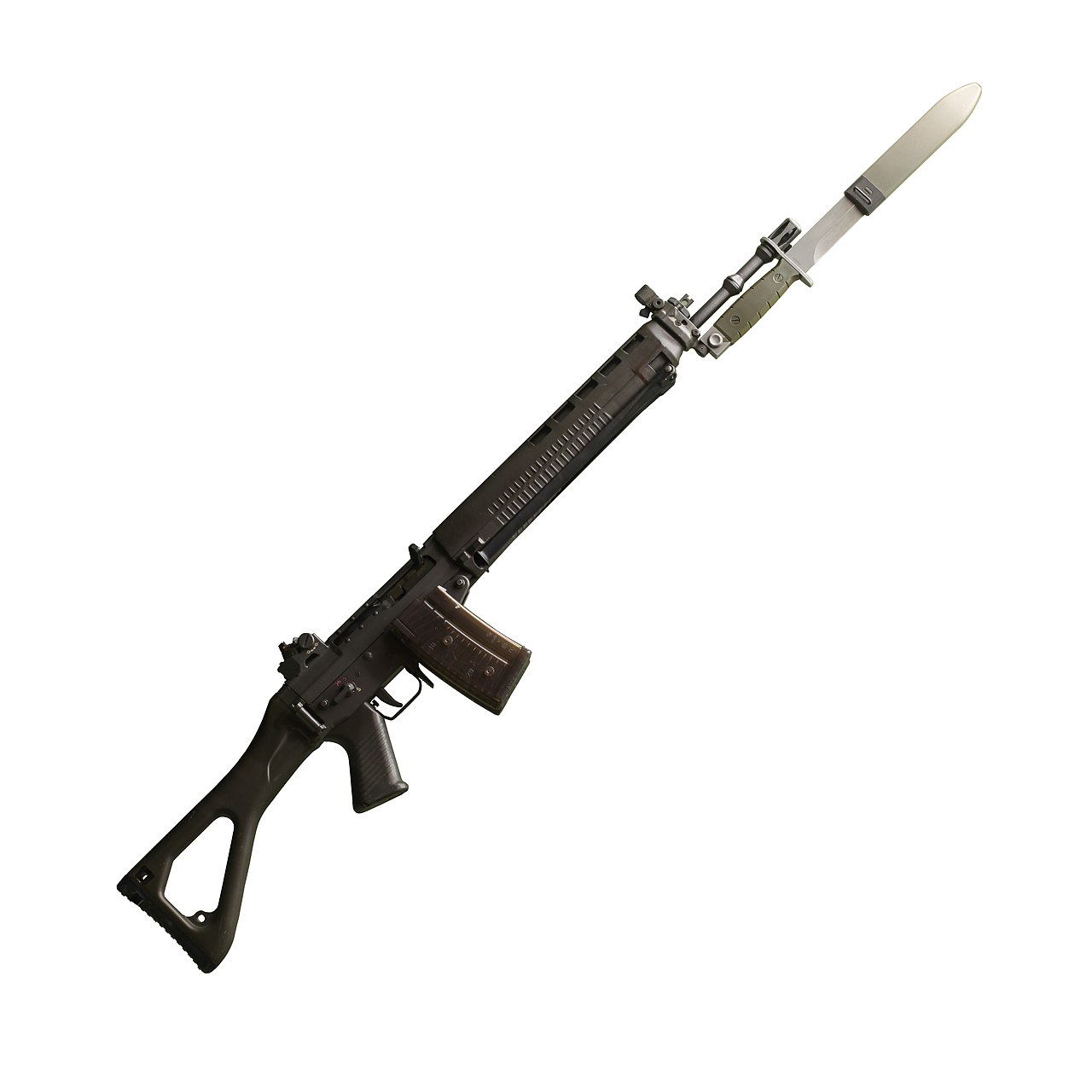 SIG SG 550 (Stgw 90) — Assault Rifle featured in Gun Guesser