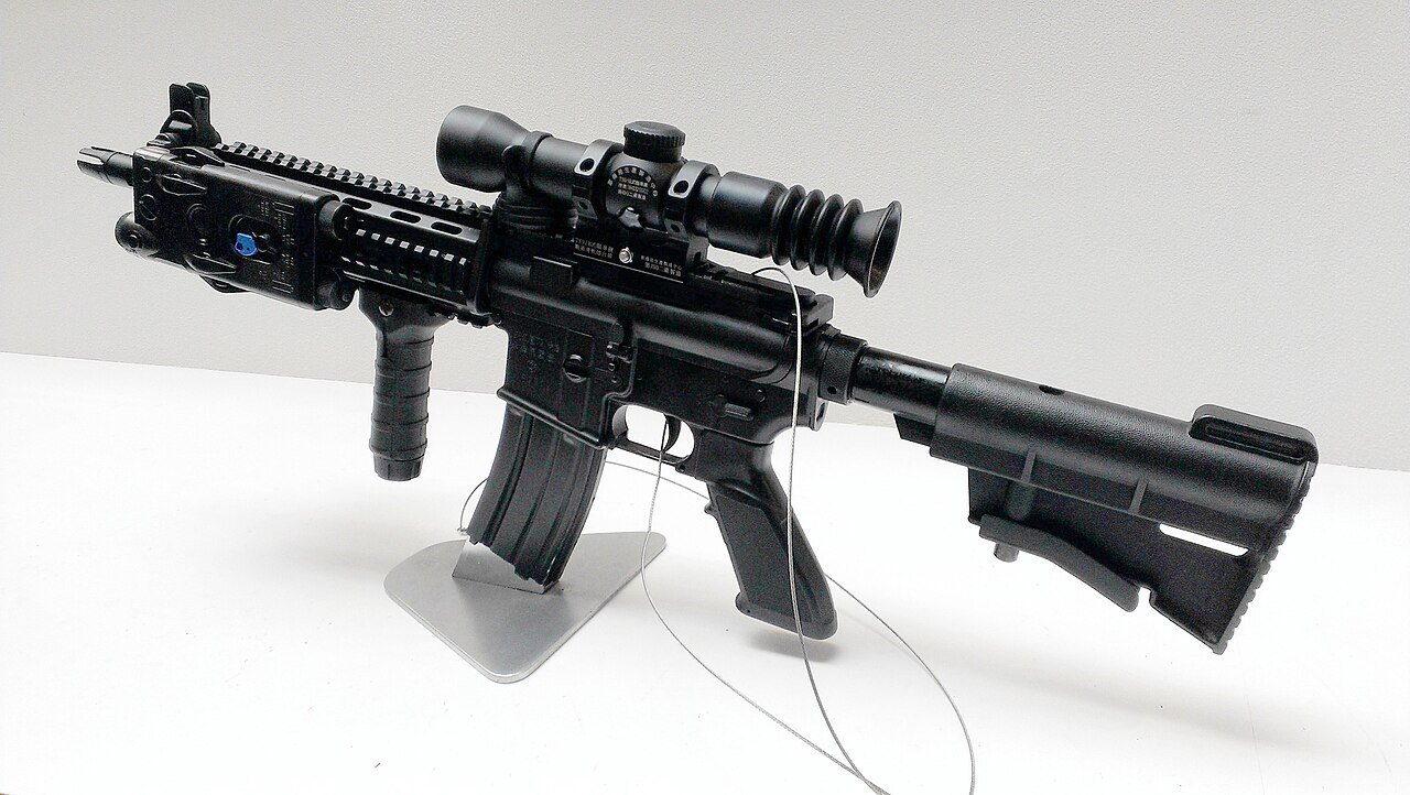 T91 Assault Rifle — Assault Rifle featured in Gun Guesser