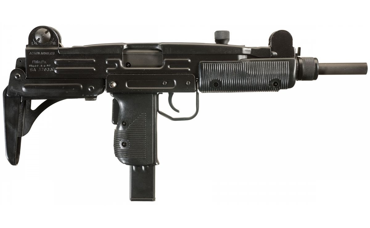 Mini Uzi — Submachine Gun featured in Gun Guesser